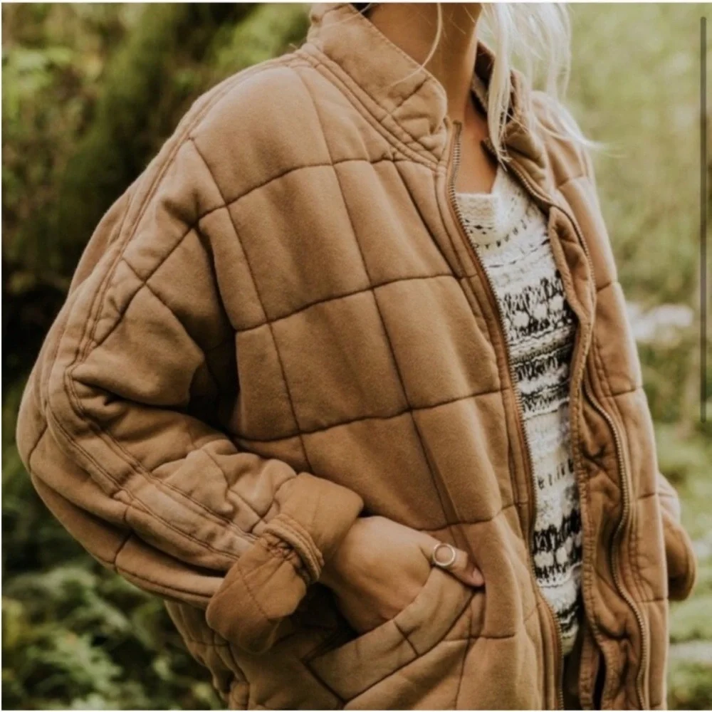 Free People Dolman Quilted Jacket - Picture 4 of 7